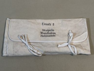 Original WWII German Medical Chest Insert 5 (Einsatz 5), Scalpels-Retractors-Hollow Needles