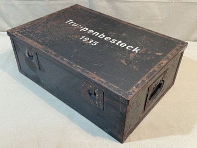 Original WWII German Medical Instruments Box, Truppenbesteck 1935