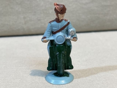 Original Nazi Era German Plastic Tinnie, NSKK or Police Motorcycle Rider