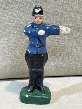Original Nazi Era German WHW Donation Porcelain Figure, Gendarmerie