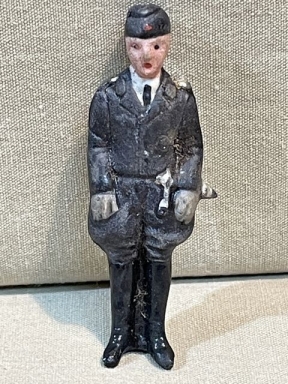 Original Nazi Era German WHW Donation Porcelain Figure, Luftwaffe Pilot