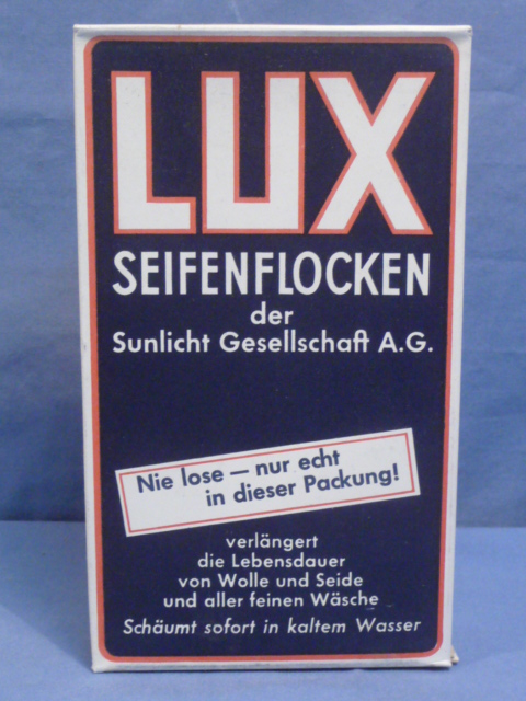 Original WWII Era German LUX Brand Laundry Soap
