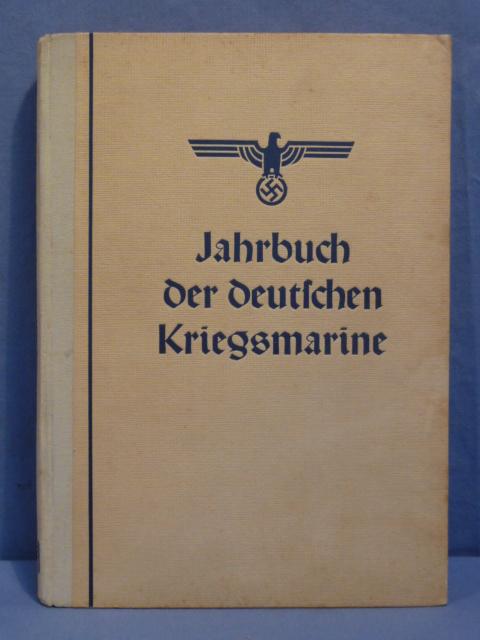 Original WWII German Kriegsmarine (Navy) Year Book for 1942
