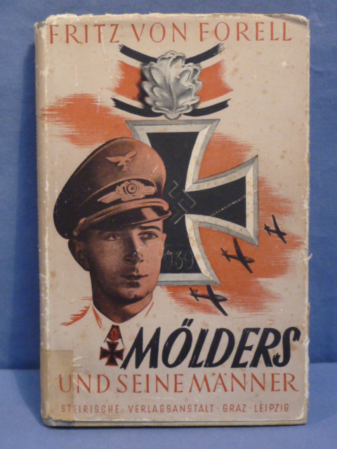Original WWII German Book, Mlders und seine Mnner