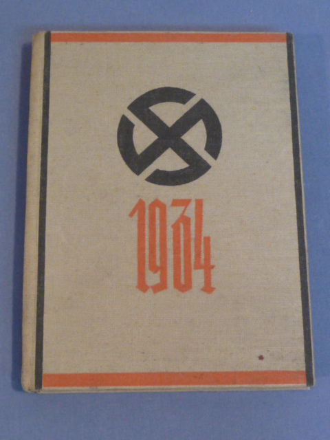 Original Nazi Era German Year Book of the Hitler Youth 1934