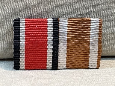 Original WWII German 2-Position Ribbon Bar, 1939 Iron Cross