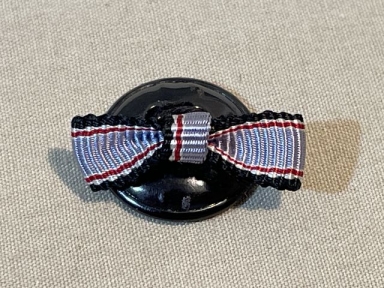 Original WWII German Air Raid Protection Service Button Hole Ribbon