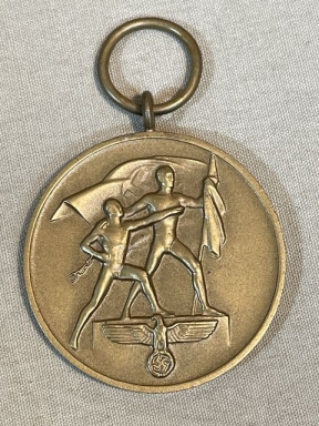 Original WWII German Commemorative Medal of 1st October 1938