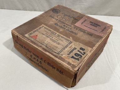 Original WWII Era German Cardboard Box for Margarine