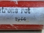 Original WWII German Flare Round Casing, 1944 Red Smoke