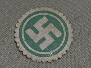 Original Nazi Era German Swastika Envelope Seal