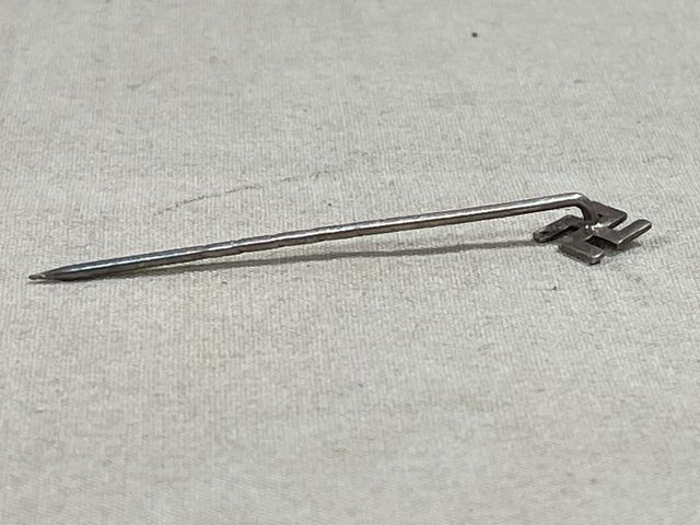 Bunker Militaria: Original Nazi Era German SWASTIKA Pin, 6mm