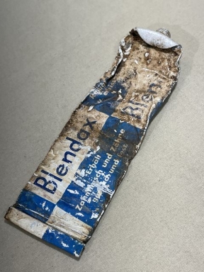Original WWII German Tooth Paste Tube, Blendax Brand