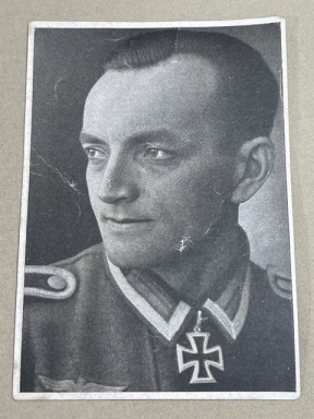 Original WWII German Collector Cards, NCOs of the Army with the Knights Cross