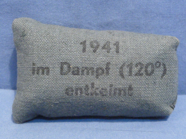Original WWII German Soldier's Small 1st Aid Bandage, Made in The Netherlands!