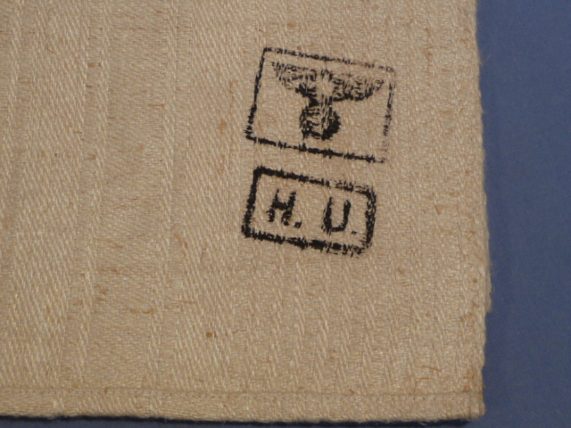 Original WWII German Army Property Marked Towel