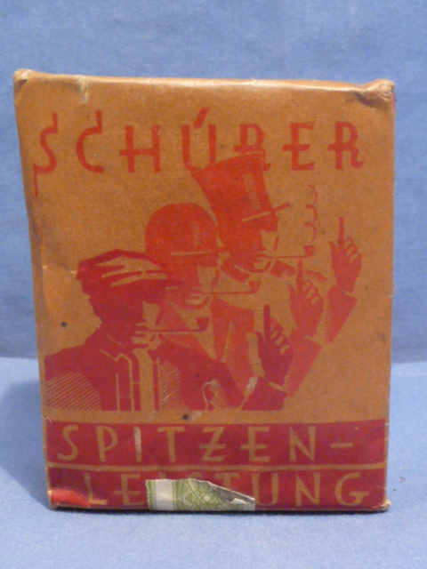 Original WWII Era German Pipe Tobacco, SCHUBER SPITZEN - LEISTUNG