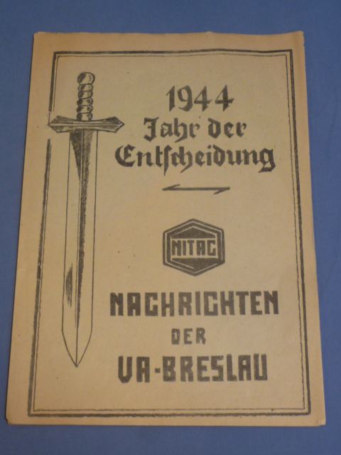 Original WWII German Book 1944 Year of Decision, 1944 Jahr der Entscheidung