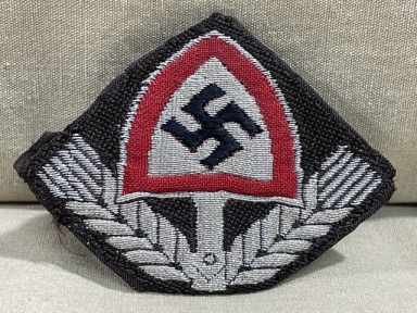 Original Nazi Era German RAD Officer's Cap Badge