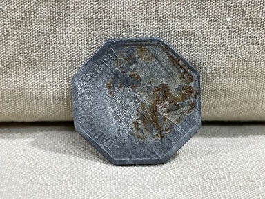 Original 1917 German BIELEFELD City Savings Bank Coin, KRIEGSWERK-MARKE