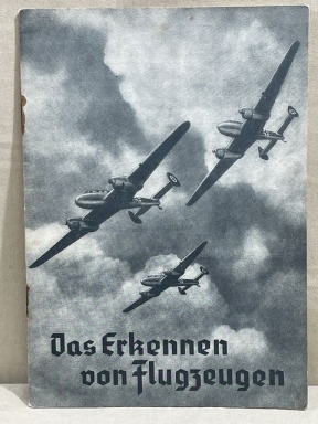 Original WWII German The Recognition of Aircraft Book, Das Erkennen von Flugzeugen
