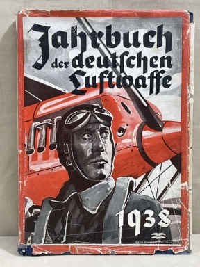 Original 1938 German Year Book of the Luftwaffe Book, Jahrbuch der deutschen Luftwaffe