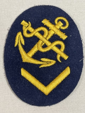 Original WWII German Kriegsmarine (Navy) Senior Medical NCO's Career Sleeve Insignia