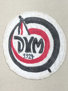 Original 1924 German DYM Sports Shirt Insignia