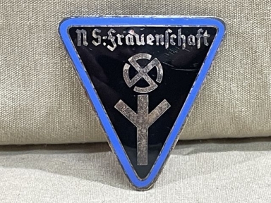 Original Nazi Era German NS-Frauenschaft Leader's Staff Membership Badge