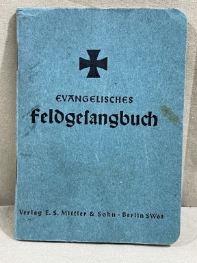 Original WWII German Pocket Field Song Book, Evangelists