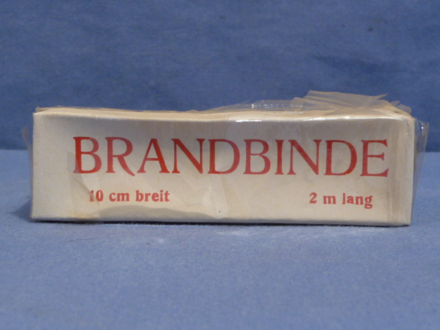 Original WWII German Medical Item in Original 1941 Dated Box, Brandbinde