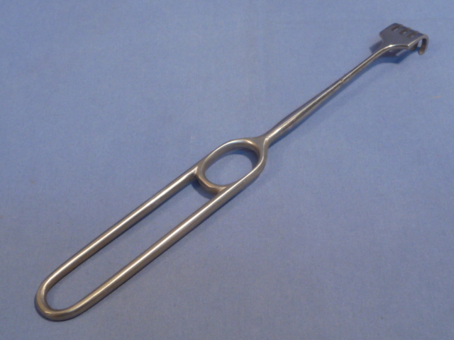 Original WWII German Medical Instrument, Surgical Hook
