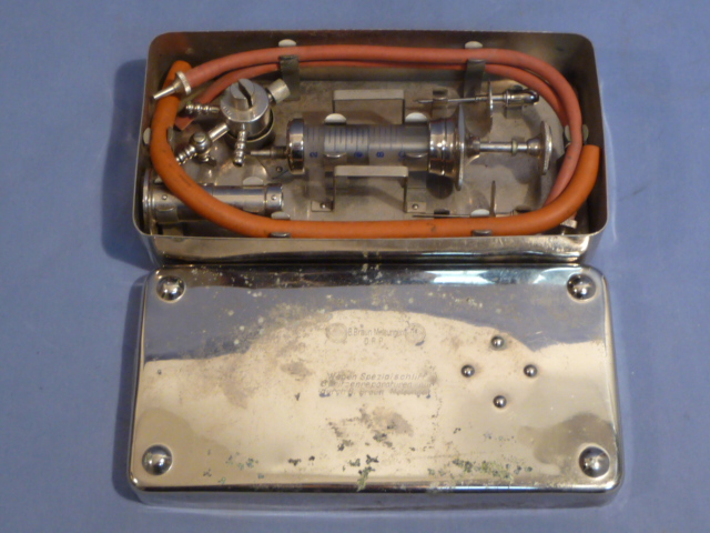 Original WWII German Blood Transfusion Apparatus Set, Bluttransfusions-Apparat