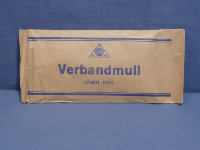 Original WWII German Medical Kit Packet of Gauze