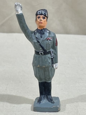 Original Nazi Era German Benito Mussolini Toy Soldier