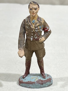 Original Nazi Era German HJ Leader Toy Soldier, Elastolin