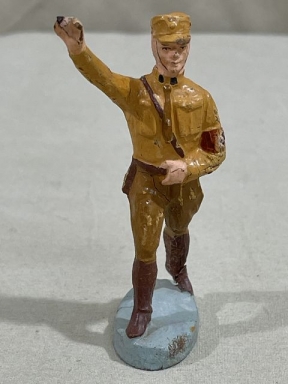 Original Nazi Era German SA Toy Soldier Marching with Salute