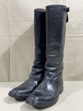 Original WWII German Officers Tall Boots, Pair