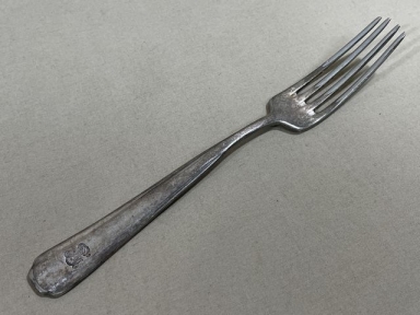 Original WWII German Silver LUFTWAFFE (Air Force) Dining Fork