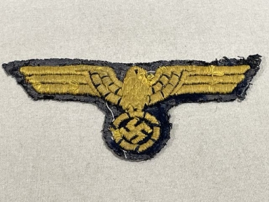 Original WWII German Kriegsmarine (Navy) EM/NCO Breast Eagle