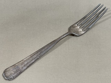 Original WWII German Silver LUFTWAFFE (Air Force) Dining Fork