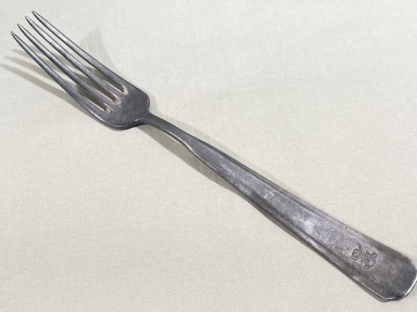 Original WWII German Silver LUFTWAFFE (Air Force) Dining Fork