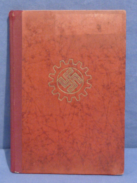 Original WWII German DAF Membership ID/Dues Book
