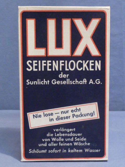 Original WWII Era German LUX Brand Laundry Soap