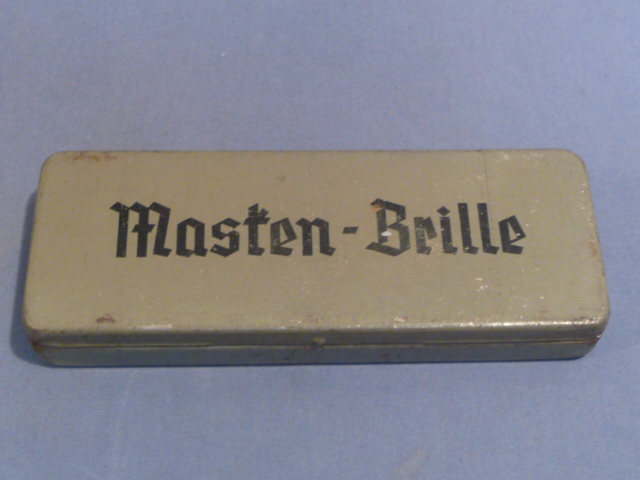 Original WWII German Masken-Brille (Gas Mask Glasses) Case