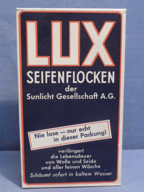 Original WWII Era German LUX Brand Laundry Soap