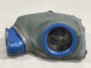 Original WWII German Soldiers M30 Gas Mask, Size 2 Incomplete