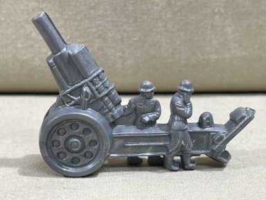 Original WWII German WHW Donation Figure, Artillery Gun