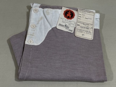 Original WWII German Factory Counter Sample Wool Jersey Underpants, SS Winter & 1942 Marked!