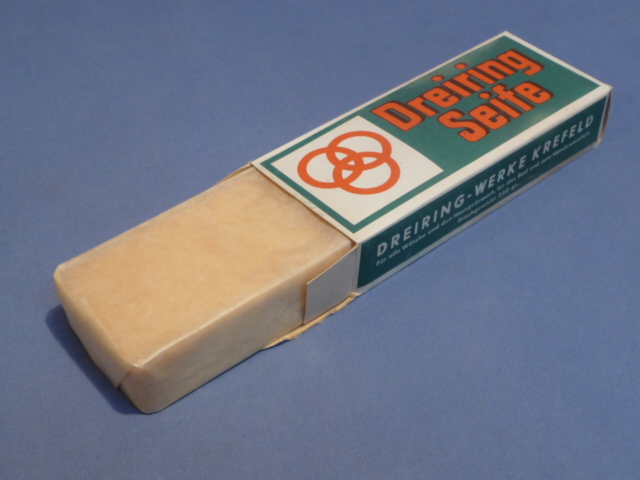 Original WWII Era German Boxed Soap, Three Ring Brand